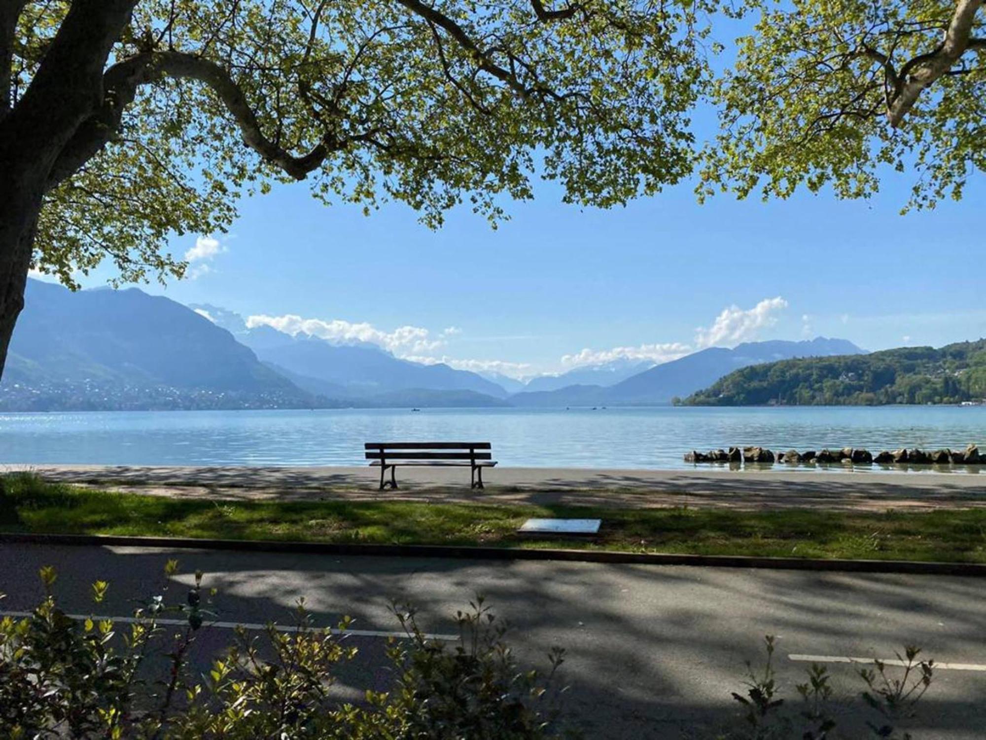 Le Bleu Du Lac 3 Etoiles - Secteur Recherche, Calme & Familiale, A 300M Du Lac & De La Vieille Ville, Garage Prive Annecy Ngoại thất bức ảnh